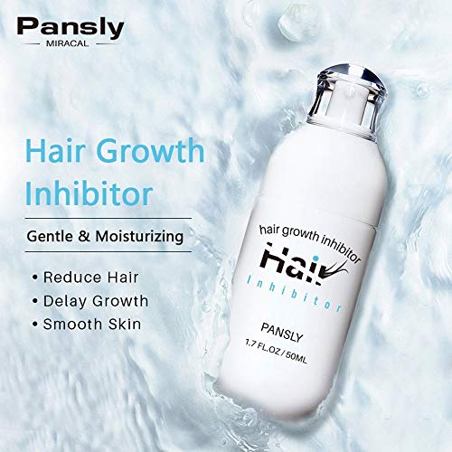 PANSLY 50ml Crema Inhibidora Del Crecimiento Del Cabello Crema Depilatoria Corporal Crema Hidratante Piernas Axila Parada Del Vello Facial