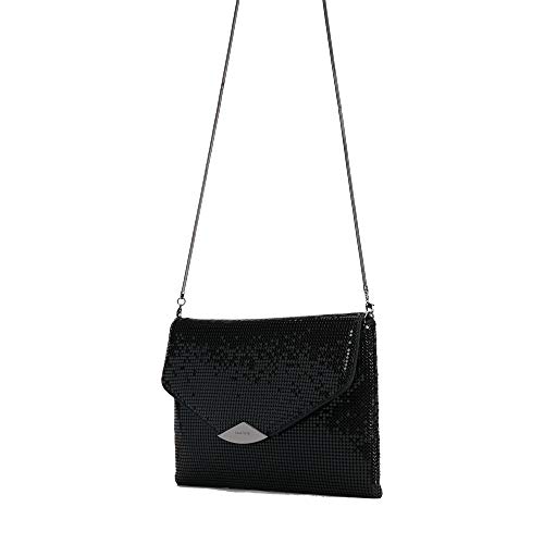 Parfois - Clutch - Bolso De Fiesta Mini Mesh - Mujeres - Tallas M - Negro