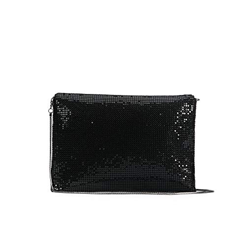 Parfois - Clutch - Bolso De Fiesta Mini Mesh - Mujeres - Tallas M - Negro