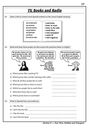 Parsons, R: Ks3 Spanish Workbook with Answers