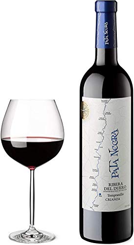 Pata Negra Crianza - Vino Tinto D.O Ribera del Duero, Pack de 3 Botellas x 750 ml