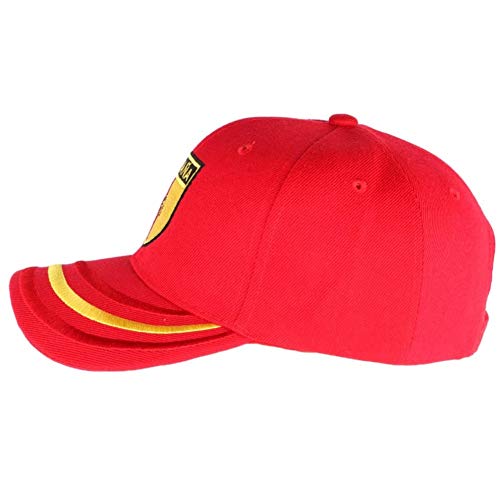 PAYS Gorra España Escudo Rojo y Amarillo – Unisex rojo Talla única