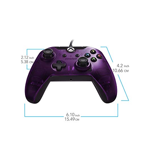 Pdp - Mando Con Cable Morado Licenciado (Xbox One)