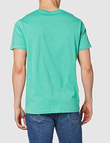 Pepe Jeans Edison Camiseta, Verde (Middle Green 631), Small para Hombre