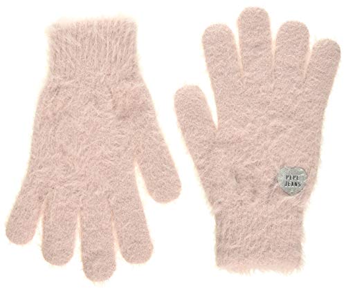 Pepe Jeans Fura Gloves Guantes, (Cloudy Pink 308), Large para Niñas