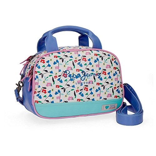 Pepe Jeans Kendal Neceser de Viaje, 28 cm, 11.17 litros, Multicolor