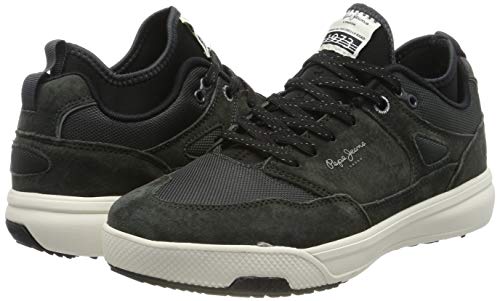 Pepe Jeans London Slate Pro 01, Zapatillas para Hombre, Anthracite 982, 45 EU