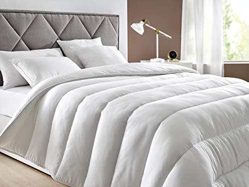 Pikolin Home - Edredón/Relleno nórdico hipoalergénico de fibra Aloe Vera, invierno, 400gr/m², 140x200cm-Cama 80/90 (Todas las medidas)