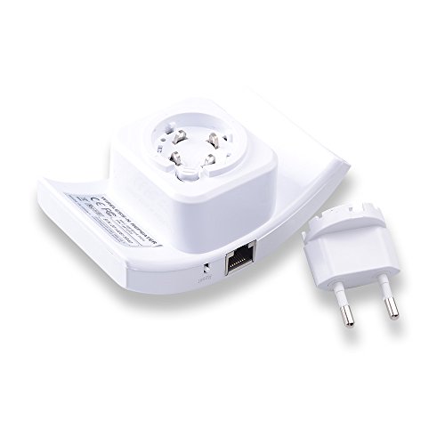 PIX-LINK Extensor WiFi, N300 Mbps WiFi Amplificador de Alcance WiFi con WPS Button-WR01, Blanco