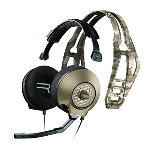 Plantronics RIG 500HX Binaural Diadema Bronce, Caqui - Auriculares con micrófono (Consola de Juegos, Binaural, Diadema, Bronce, Caqui, Alámbrico, Circumaural)