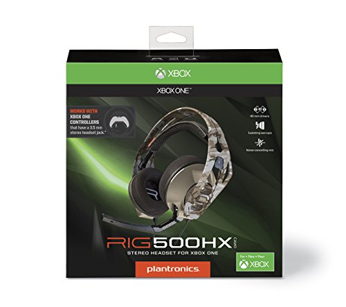 Plantronics RIG 500HX Binaural Diadema Bronce, Caqui - Auriculares con micrófono (Consola de Juegos, Binaural, Diadema, Bronce, Caqui, Alámbrico, Circumaural)