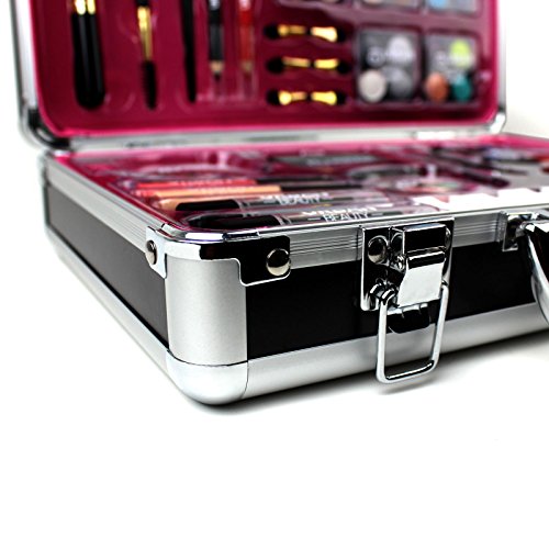 Professional Vanity Case Cosmetic Make Up Urban Beauty Box Travel Carry Gift 57 Piece Storage Organizer - Eyes Lips Face Nail by Urban Trading