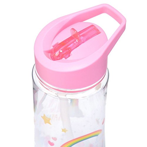 Puckator Enchanted Rainbow Botella Unicornios, Rosa