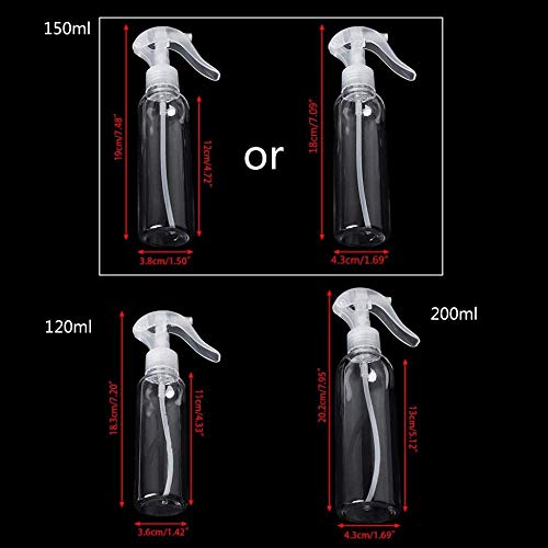 pulverizador alcoholpulverizador perfumeSe utiliza para limpiar cosméticos de jardín.120 150 200 ml -3 piezas-Tipo45