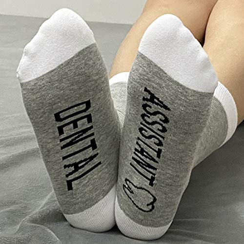 PYOUL 2 pares de calcetines dentales para dentista, regalo de graduación para dentista, regalo de graduación para higienista dental, futuro dentista