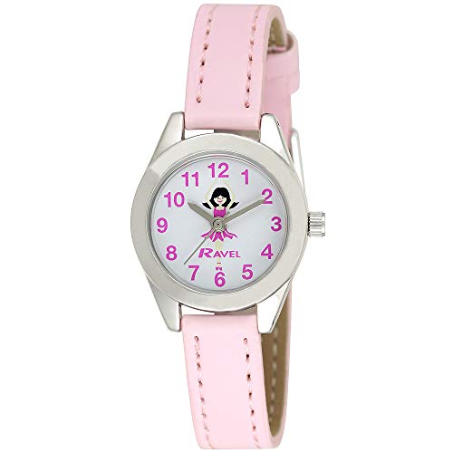 Ravel R2208 - Reloj para niños de Cuarzo, Correa de plástico, Color Rosa