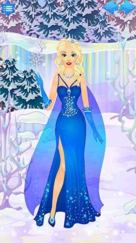 Reina de Nieve Dress Up - Juego de Vestir