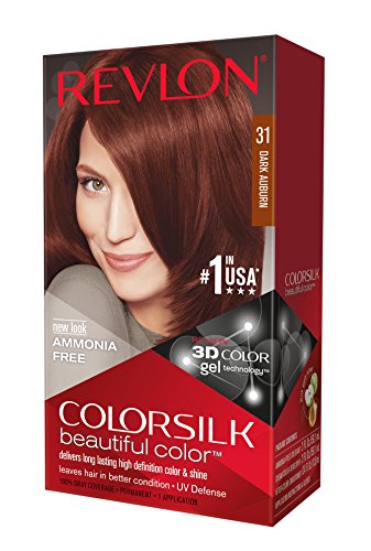 Revlon Colorsilk - Tinte, color 31-castaño oscuro cobrizo, 200 gr