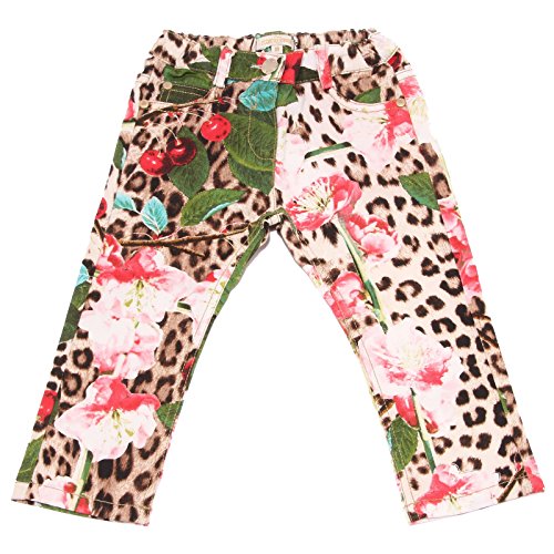 Roberto Cavalli 9894V Pantalone Bimba Floral Cotton Pant Kid [18 Months]