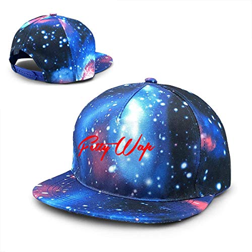 Rogerds Unisexo Gorra de béisbol,Sombreros de Verano Fetty WAP Cielo Estrellado Hat Baseball Cap Sports Cap Adult Trucker Hat Mesh Cap