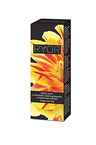 RYOR Argan Oil crema de noche con seda y beta glucano