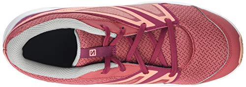 Salomon Sense J, Zapatillas de Senderismo Unisex Niños, Rojo (Garnet Rose/Beet Red/Coral Almond), 37 EU