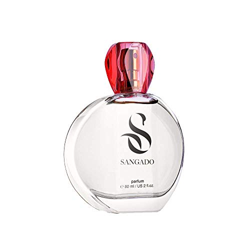 SANGADO Delicadeza De Terciopelo Perfume para Mujeres, Larga Duración de 8-10 horas, Olor Lujoso, Almizcle Floral Amaderado, Francesas Finas, Extra Concentrado (Parfum), Spray de 60 ml, Un Gran Regalo