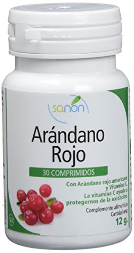 SANON - SANON Arándano Rojo Americano y Vitamina C 30 comprimidos de 400 mg