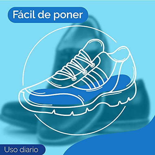 Scholl Gelactiv Plantillas Uso Diario + Plantillas Profesional Mujer - 4 plantillas (Talla 35.5-40.5)