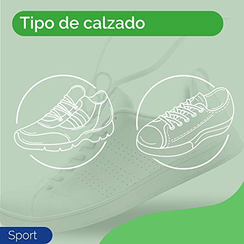 Scholl Plantillas Gelactiv Sport Hombre + Desodorante Spray para Calzado - 2 plantillas (Talla 40-46.5) + Spray 150ml