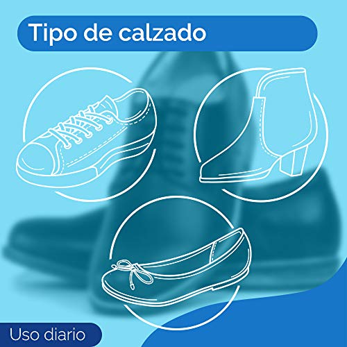 Scholl Plantillas Gelactiv Uso Diario Mujer + Crema de Pies para Durezas - 2 plantillas (Talla 35.5-40.5) + Crema 60ml