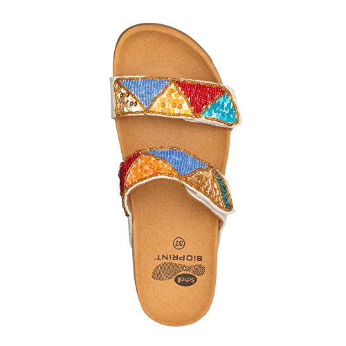 Scholl Sandalias sin Tira Alegra Multicolor 41