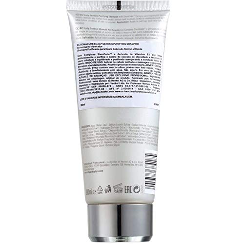 Schwarzkopf Bc Scalp Genesis Purifying Shampoo 200 Ml - 1 Unidad