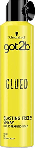 Schwarzkopf Got2b Glued Blasting Freeze, Laca Fijación Extrema, 300 ml