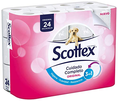 Scottex Original Papel Higiénico - 24 Rollos