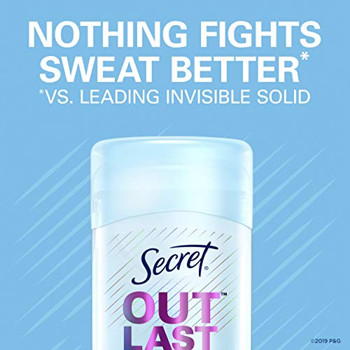 Secret Outlast Protecting Powder Scent Women's Clear Gel Antiperspirant & Deodorant 2.6 OZ. by Secret