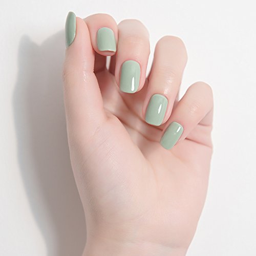 Serie Verde, Joligel Kit 4x Esmaltes Semipermanentes Shellac para Uñas de Gel Set Pintauñas Permanentes Manicura Pedicura UV LED Nail Art Multicolor (7,3ml), vitalidad de primavera y verano