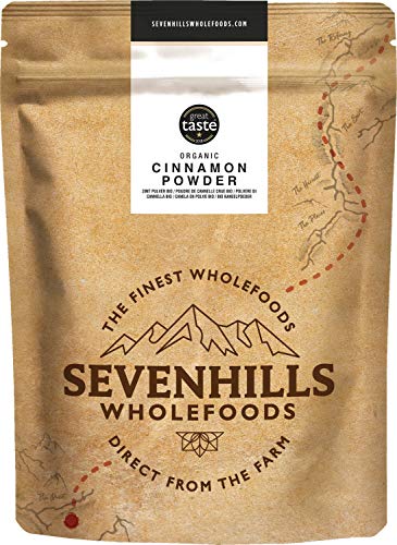 Sevenhills Wholefoods Canela Cruda En Polvo Orgánica (Verdadera Ceylon) 250g