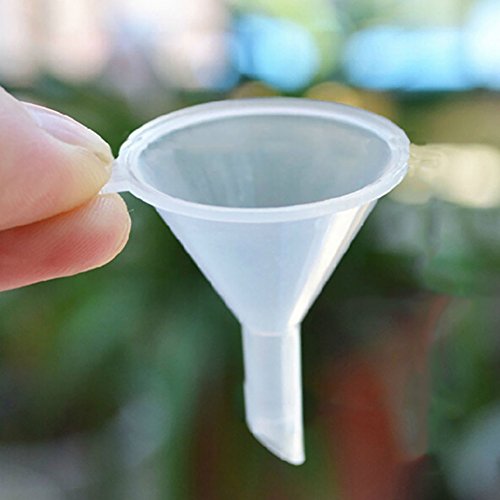 shyymaoyi Embudo, 10 Piezas De Mini Embudos De Aceite Líquido De Plástico Transparente, Utilizados Para Herramientas De Dispensación De Cosméticos Y PerfumesO