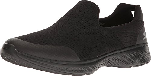 Skechers GO Walk 4, Zapatillas para Hombre, Negro (BBK), 46 EU