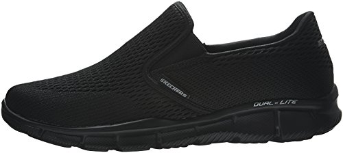 Skechers Men's Equalizer-Double Play Moccasins, Black (Black), 6 UK (39.5 EU)