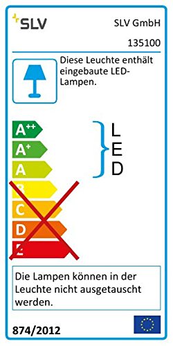 Slv medo - Luminaria empotrar 40 led smd 3k sin marco burdeos