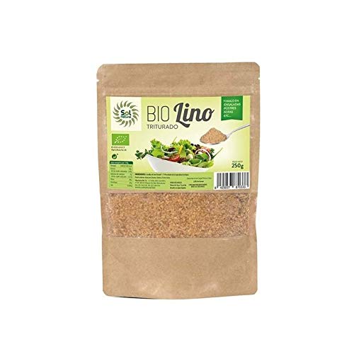 SOLNATURAL Semillas DE Lino Doradas TRITURADAS Bio 250 g, No aplicable