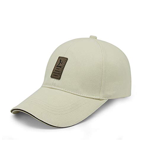 Sombrero de Sarga de algodón para la Oferta ganadora, Sombrero de Sol Coreano de Verano para Hombre, Gorra de béisbol con protección Solar de Primavera al Aire Libre, Sombrero para el Sol de otoño