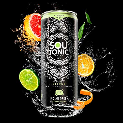 Sou Tonic, Citrus & A Touch of Ginger - 33cl (Quinina Natural) [Pack de 24]