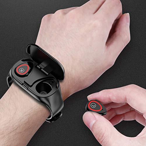 SPORS Reloj de monitoreo del sueño, Brazalete de oxígeno de la presión Arterial de la frecuencia cardíaca de la Pantalla Anti-Acuarela, Paso Deportivo