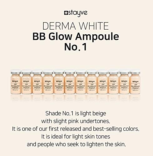 Stayve Dermawhite BB Meso Glow Serum Ampolla No.1 Light 12 piezas x 8 ml COREA (12 pz/ 1 paquete)