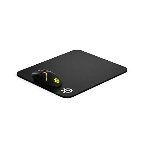 SteelSeries QcK Mass, alfombrilla de ratón de juego, 320 x 285 x 6mm, negro