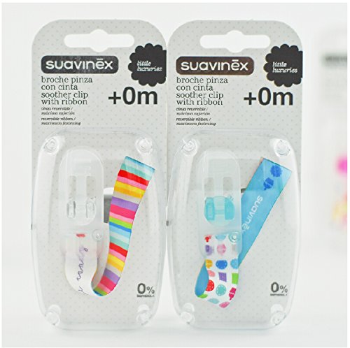 Suavinex - Broche Pinza Con Cinta Suavinex