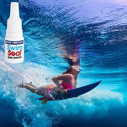 SwimSeal - Gotas Para Los oídos Que Protegen Para Que No quede Agua en el Oído. Con Ellas no Necesitaras Tapones: Ideal para Nadar, Bucear, Practicar Surf y Triatlones.